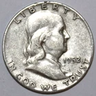 1952-S Franklin Half Dollar - Fine - #1657EB - Details
