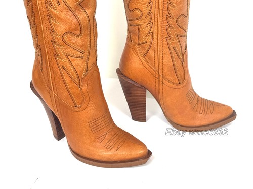 Jessica Simpson Alan Cowboy Cowgirl Stiefel - Damen 8B Top Zustand - Bild 5 von 23