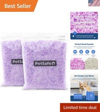 ScoopFree Crystal Cat Litter Refill 2 Pack - Lavender Scent, 8.6 lbs