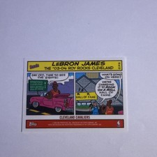2004-05 Topps Bazooka - Comics LeBron James #10