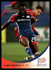 Kenny Mansally 2008 Upper Deck MLS #168 New England Revolution Soccer READ