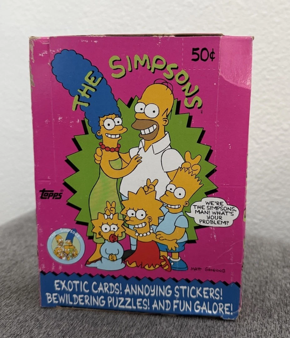 Topps The Simpsons Collectable Trading Card Sets for sale | eBay