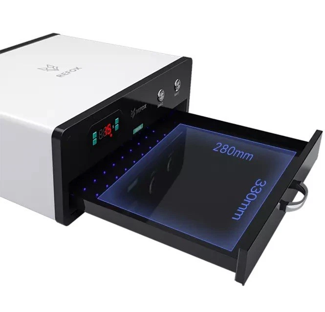 REFOX RM26 Boîte UV 150W 365nm Séchage OCA LOCA Pro Écran Smartphone iPhone iPad - Imagen 2 de 4