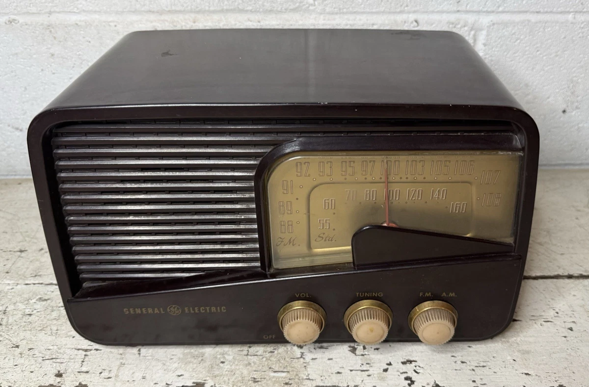 Ge Tube Radio In Collectible Tube Radios 1950-1959 for sale | eBay