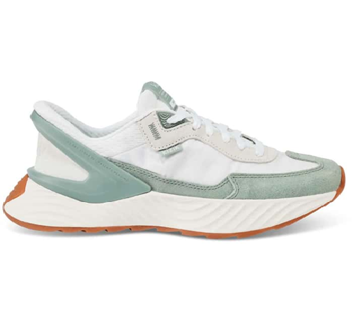 Kizik Monaco White/Iceberg Green Hands-Free Slip in/on Shoes Womens sizes 6-10