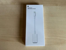 Genuine Apple Lightning to USB Camera Adapter New In Box