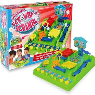 BRANDED TOMY Screwball Scramble Classic Retro Children's Preschool Action Board...