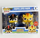 Funko Pop! Vinyl: Sonic the Hedgehog - Shadow & Super Shadow (Glow) 2-Pack