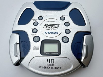 Panasonic SL-SW870 Shock Wave Portable CD Player VMSS Anti Shock