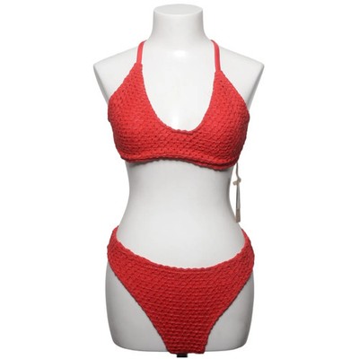 Berlook, Bikini, Größe: L, Acryl/Elasthan/Recyceltes Polyester, Rot #dsl