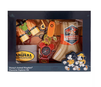 Disney Parks Animal Kingdom Mickey Safari Character Explorer Kit