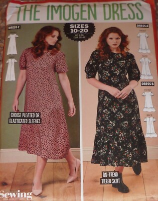 Simply Sewing Schnittmuster Damen THE IMOGEN KLEID