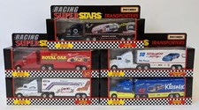 Lot 5 1996 MATCHBOX 'Racing Super Stars Transporters' McLaughlin Parsons Burton
