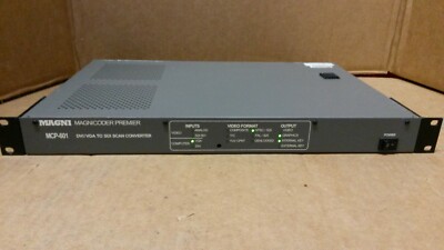   MagniCoder Premier  MCP-601 DVI/VGA -To- SDI Scan Converter 