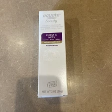 Equate Beauty Chest & Neck Hand & Body Cream Smooth Skin Fragrance Free Lotion