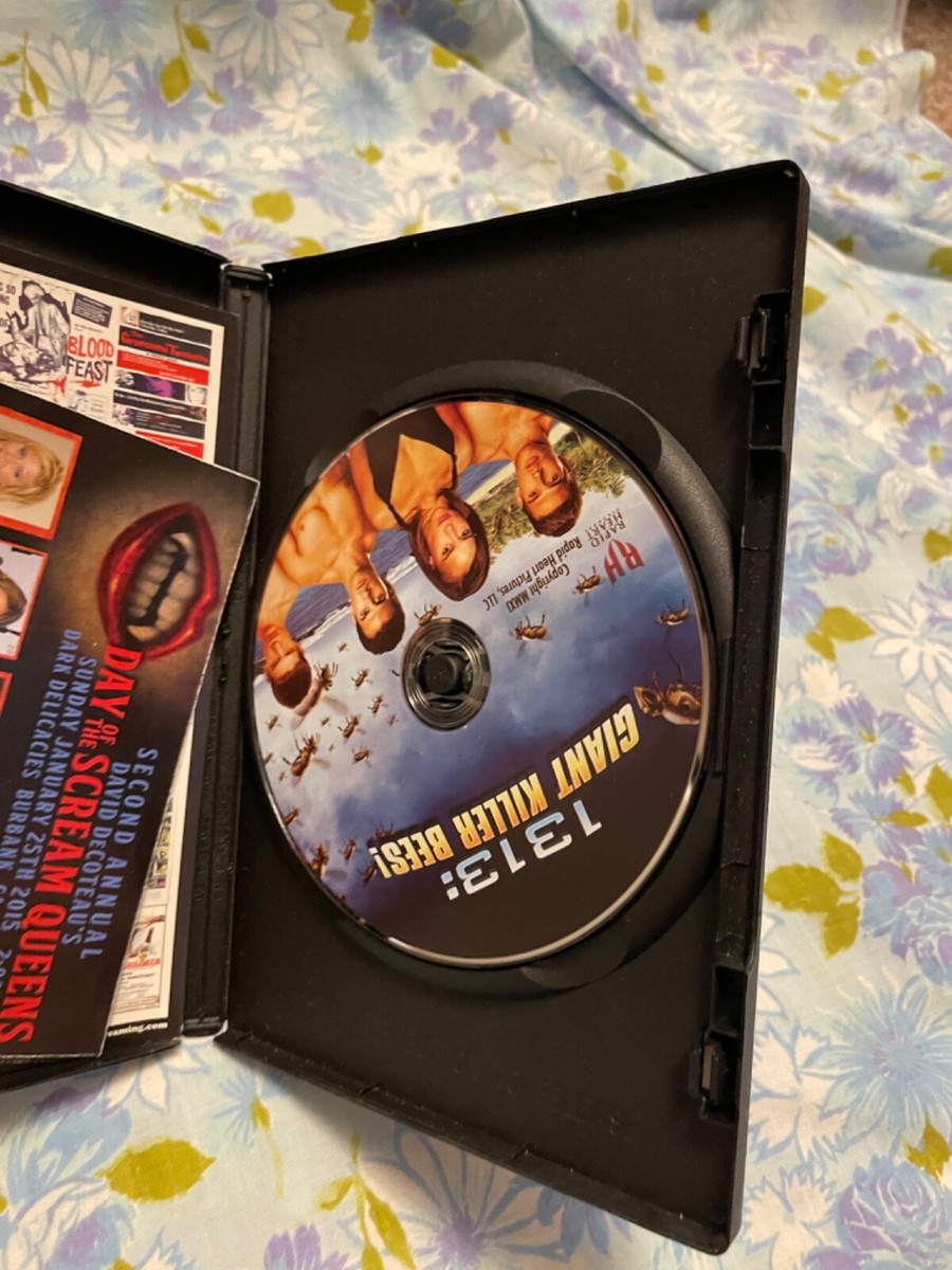 DVD 1313 Giant Killer Bees! A science fiction chiller for Girls