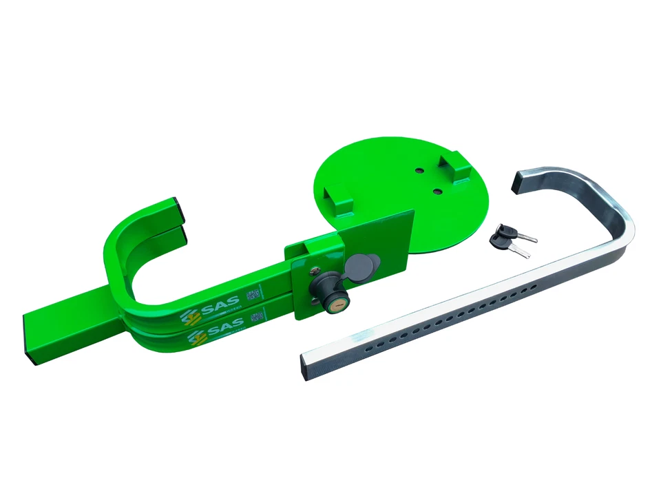 SAS V3 COMPACT WHEEL CLAMP, TRAILER SECURITY, UNIVERSAL FIT, EASY TO USE - Image 2 of 4