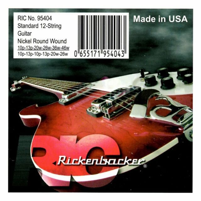Rickenbacker 95404 Nickel Electric Guitar Strings - 0.01