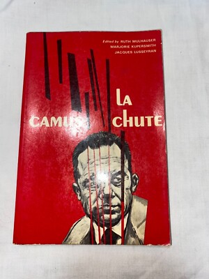 Camus / La Chute, Ruth Mulhauser FRENCH EDITION Literature VINTAGE 1965 Prentice