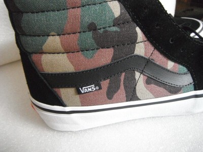 vans sk8 hi pro camo