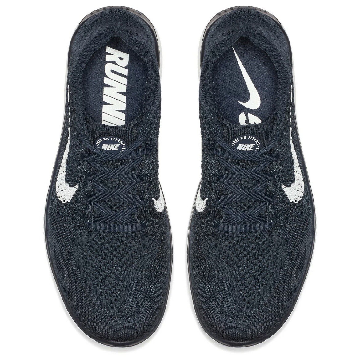 nike free rn flyknit navy blue