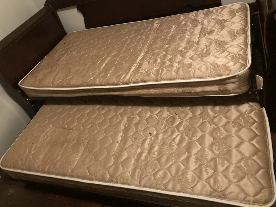 twin sleigh trundle day bed - Image 2 of 3