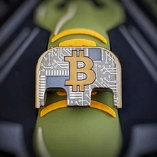 Titanium Glock back plate fits Gen 1-5 - B!tcoin