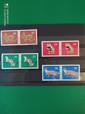 Repubblica Federale Tedesca, 1967, francobolli giovanili, coppie, compl. Lotto, nuovo di zecca