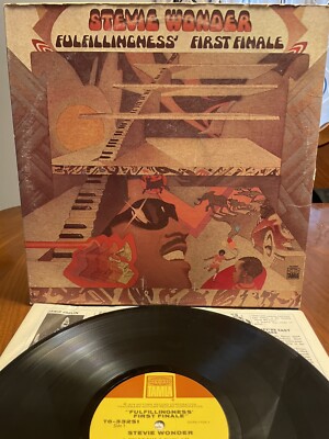 Stevie Wonder - Fulfillingness  First Finale 1974 EX/VG+ Gatefold Vinyl LP