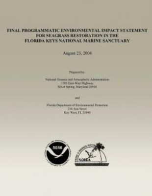 Final Programmatic Environmental Impact Statement For Seagrass Restoration ...