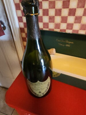 Vintage 1990 Cuvee Dom Perignon Champagne Empty Bottle & Box | eBay