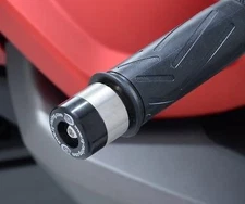 R&G Racing Black Bar End Sliders For 2014-2024 Yamaha MT-07 FZ-07