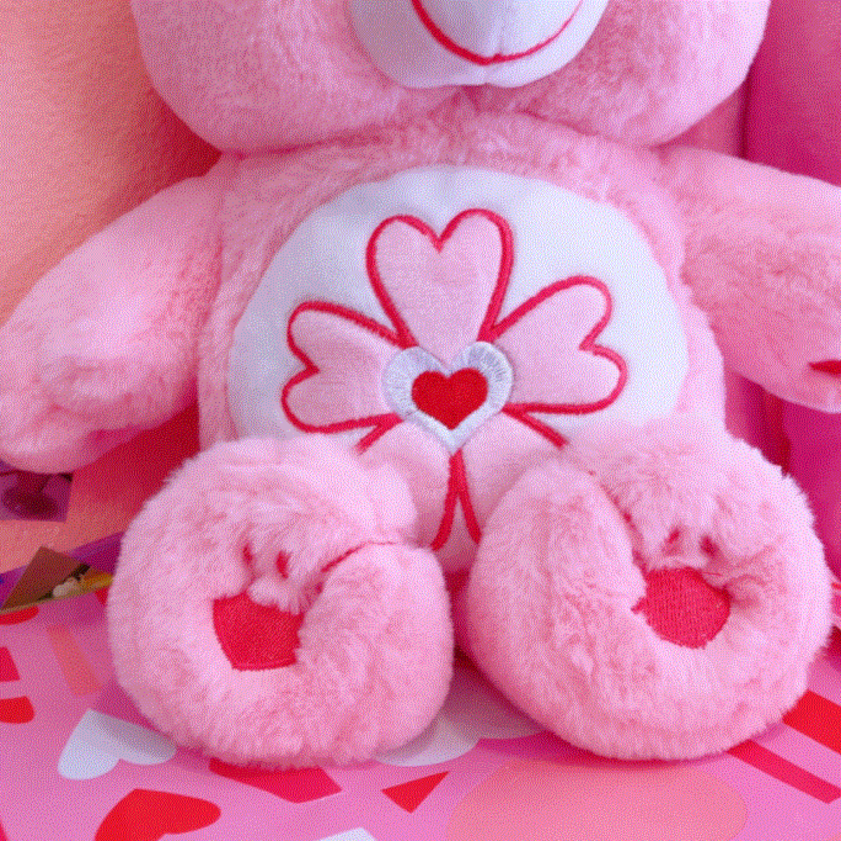 Care Bear Cherry Blossom Pink Bear Official Licensed Plush