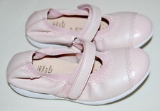 NIB GEOX Little GIrls Light Pink Jodie B. Mary Jane Ballet Flats Shoes 10.5 12