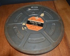 VTG 16mm THEATER MOVIE Film on Reel 1940s ADVENTURES OF DANNEY DEE 15" Kodak