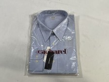Mens Cacharel Blue Button Down Shirt Size 17....