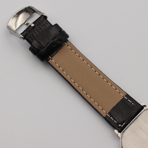 *Exc+4* Vintage 1990s SEIKO Chariot 5930-5600 Qz Navy Square 30mm Mens Watch - Picture 13 of 15