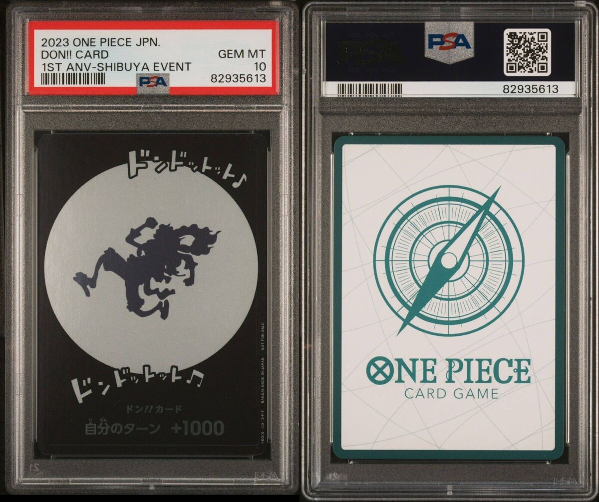 PSA 10 Don Card Luffy Nika Gear 5 1st ANV Shibuya Event PSA 10 Don Card Luffy Nika Gear 5 1st ANV Shibuya Event