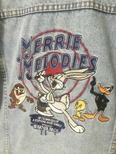 Vintage 90s Looney Tunes Denim Jacket