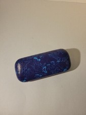 Kids Blue Hard Shell Dinosaur Themed Glasses Case