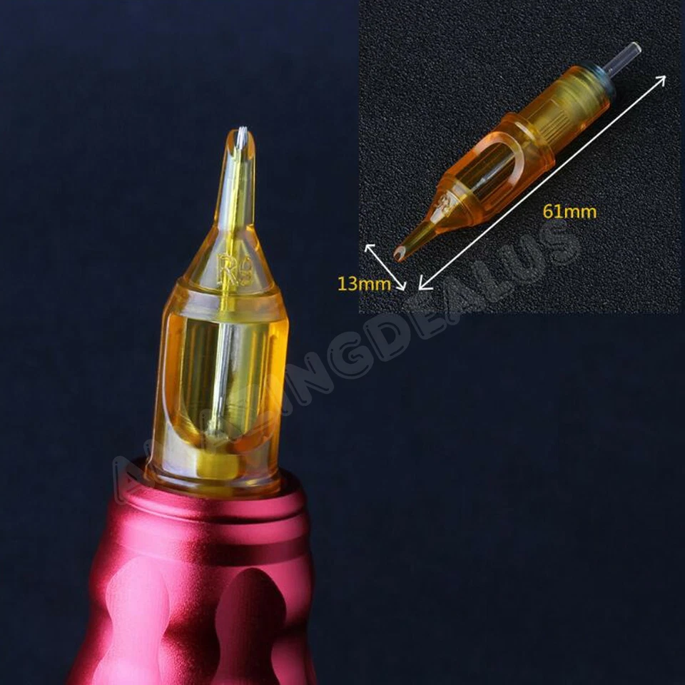 10,20,40,100pcs Disposable Needle Cartridge Sterile Tattoo Needle RL,RS,M1,RM - Image 2 of 4