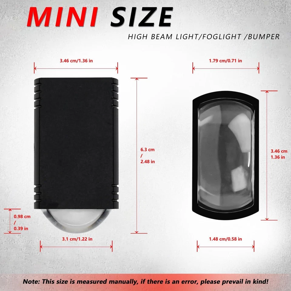 LED Work Light Flood/Spot Driving Fog Lamp Offroad Truck SUV Two-Color W/Y — 第 3/4 张图片