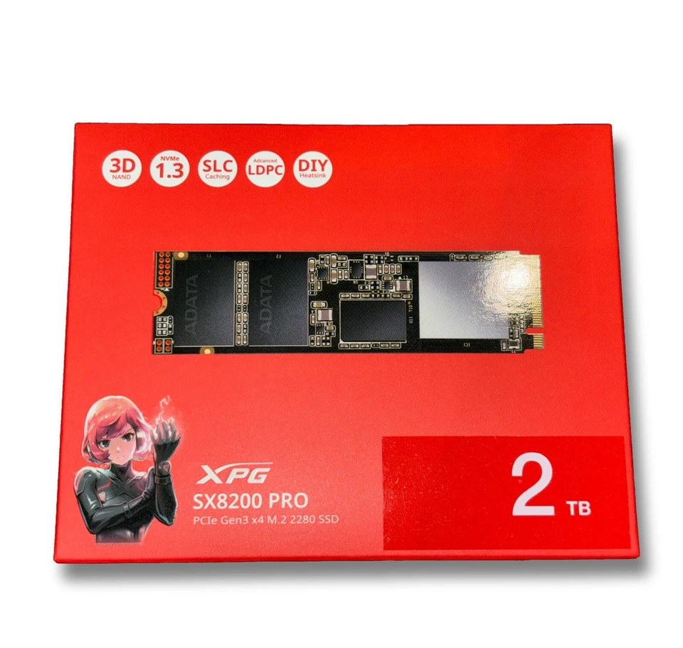 XPG SX8200 PRO PCIe Gen3 x4 M.2 2280 SSD 2TB - Image 4 of 4
