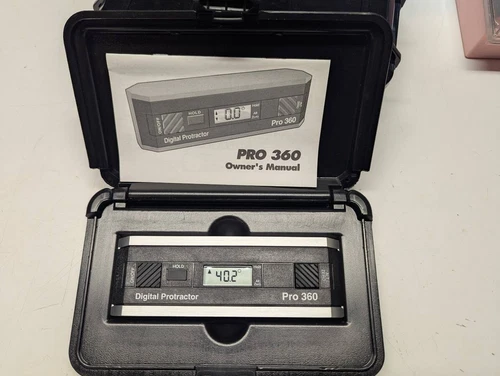 Digital Protractor by Mitutoyo Pro 3600