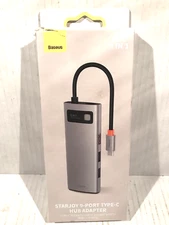 Port Type-C Hub Adapter 9 In 1 StarJoy 9- With Manual New