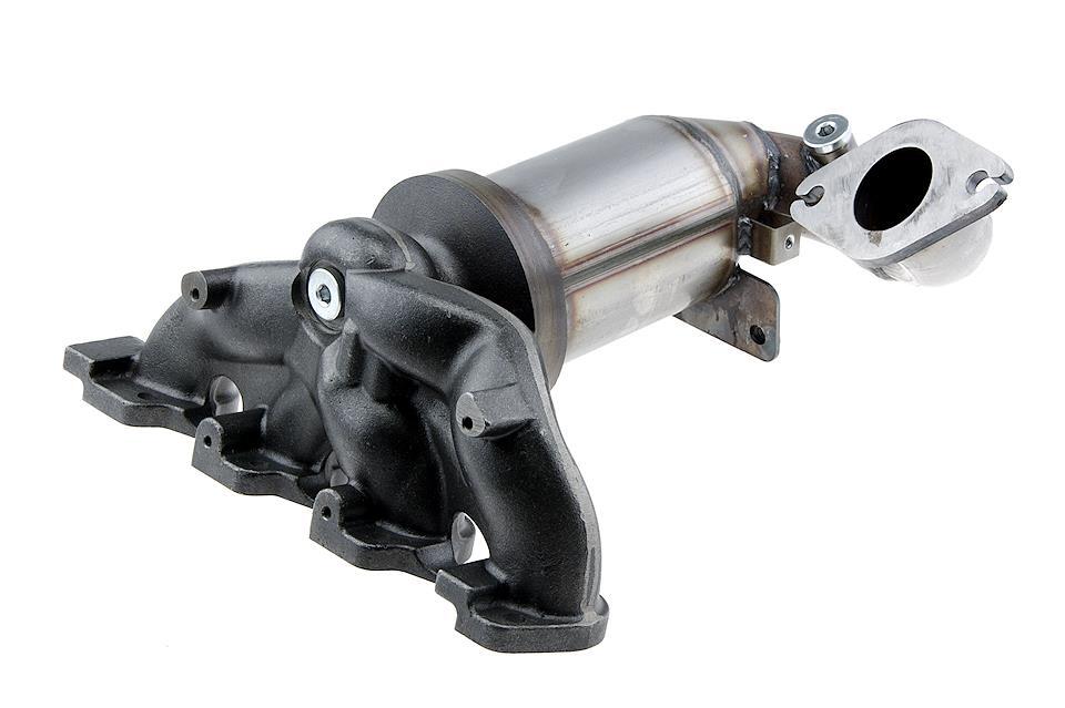 Catalyseur en acier inox durable pour Ford Ka 1.3 et Fiesta V thermique 2S615G232MD