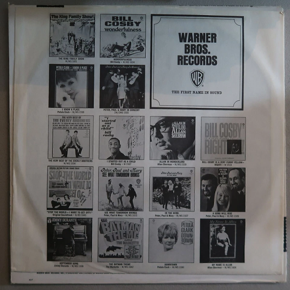 PETULA CLARK COLOR MY WORLD WHO I AM VINYL LP WARNER BROS RECORDS VG COND 27 Foto 3 de 4