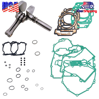 Kaicharmoto Engine Rebuild Kit – Crankshaft & Full Gasket Set For Can-Am Outlander 800 / Commander / Maverick