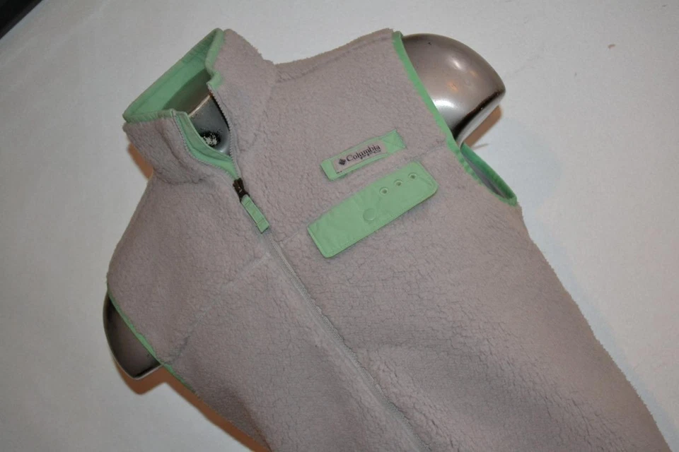 39961 Columbia PFG Fishing Fleece Jacket Vest Size Small Mens - Image 2 of 4