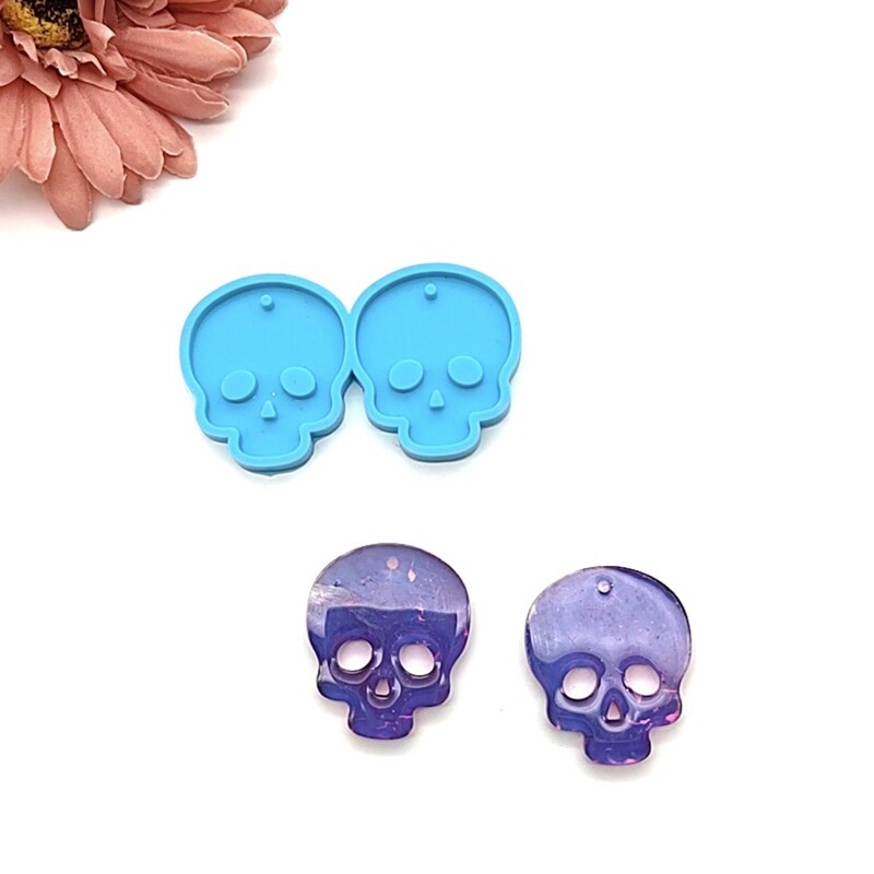 Silicone Earrings Mold Resin Pendant Ornament Mold for DIY Jewelry Tool